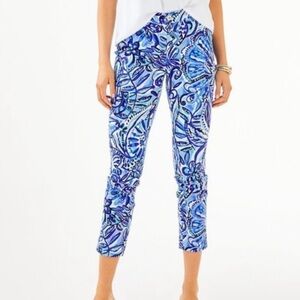 Lilly Pulitzer Kelly High Rise Ankle Pants
